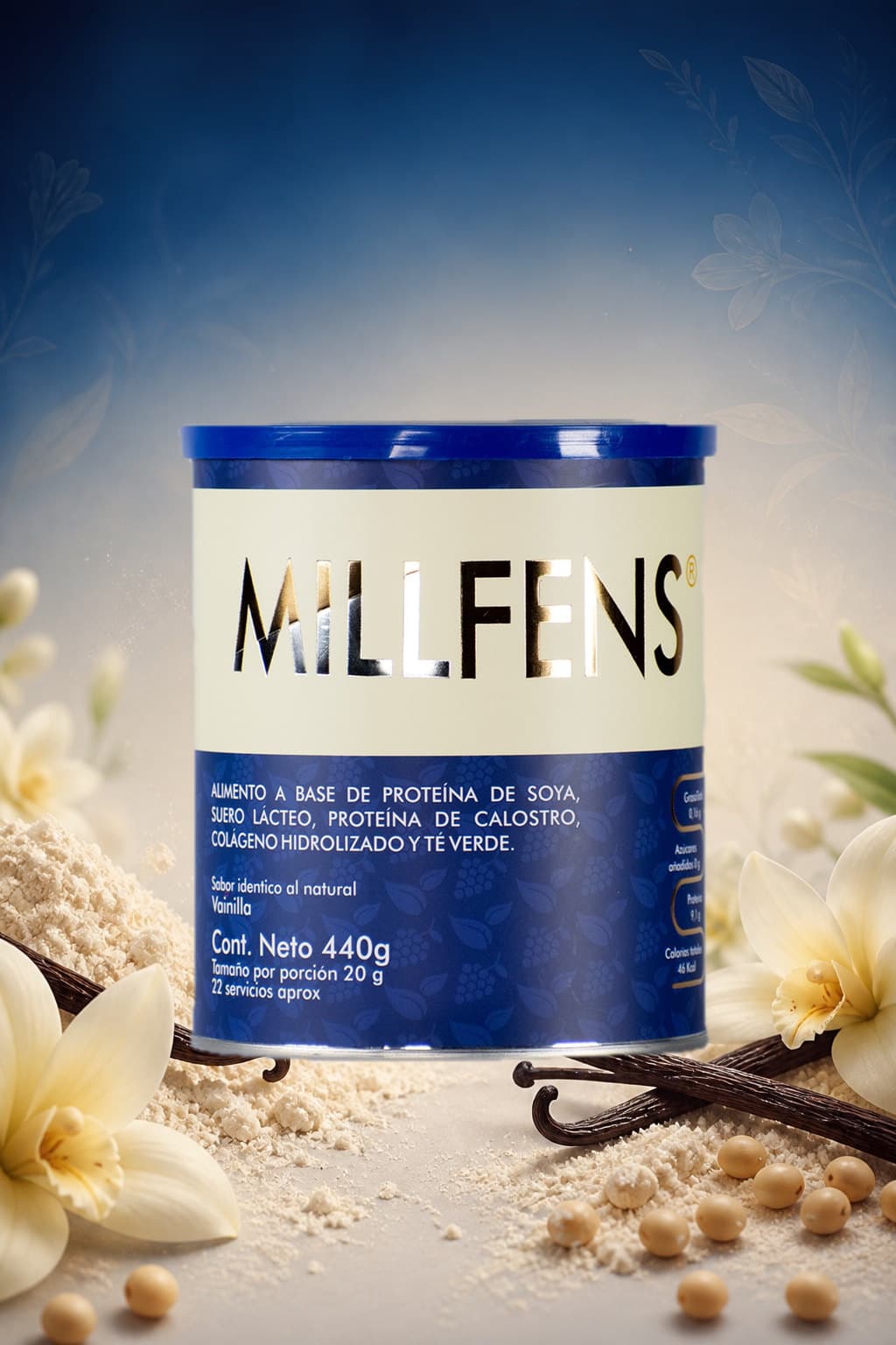 Imagen editorial de Millfens para la sección de productos