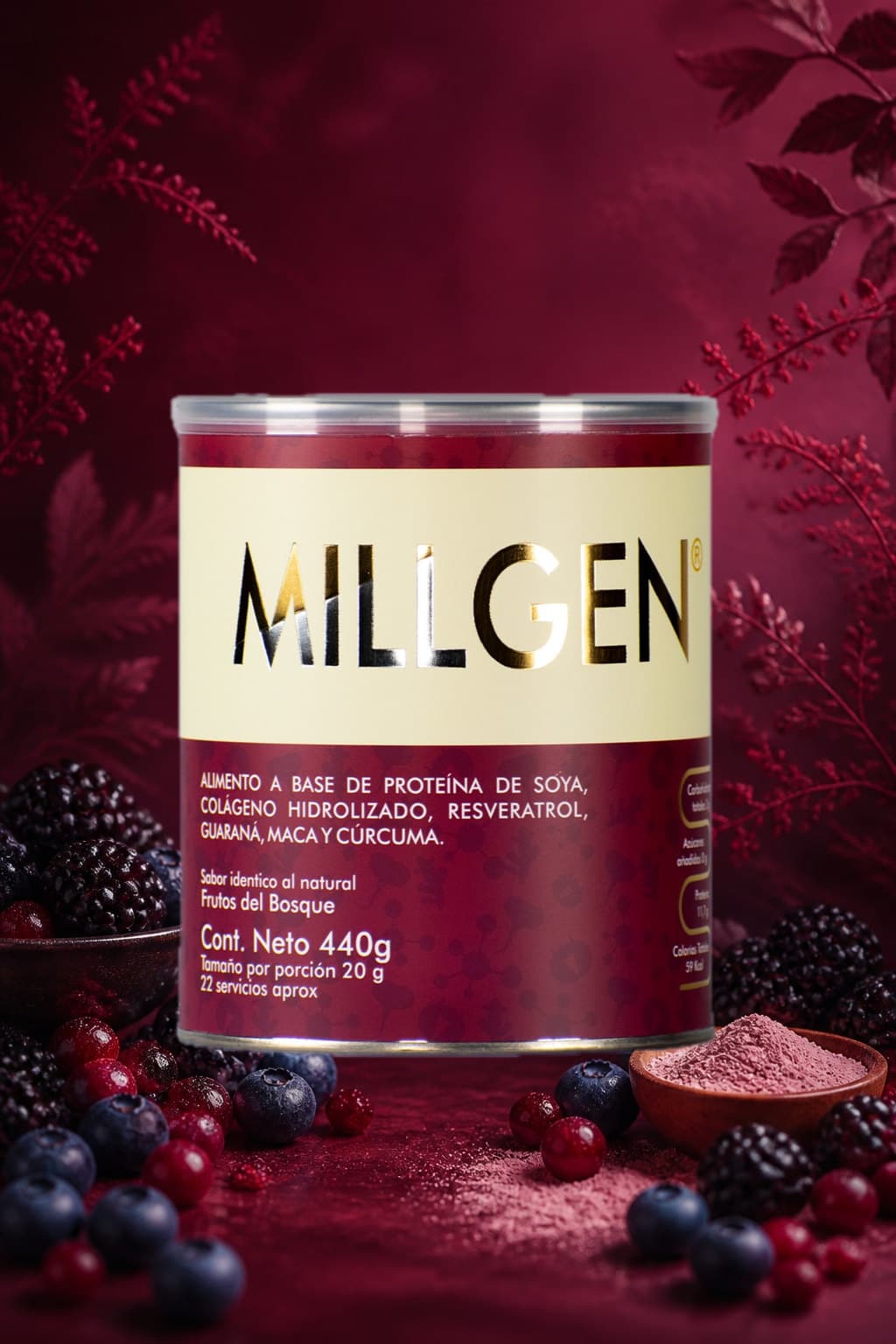 Imagen editorial de Millgen para la sección de productos